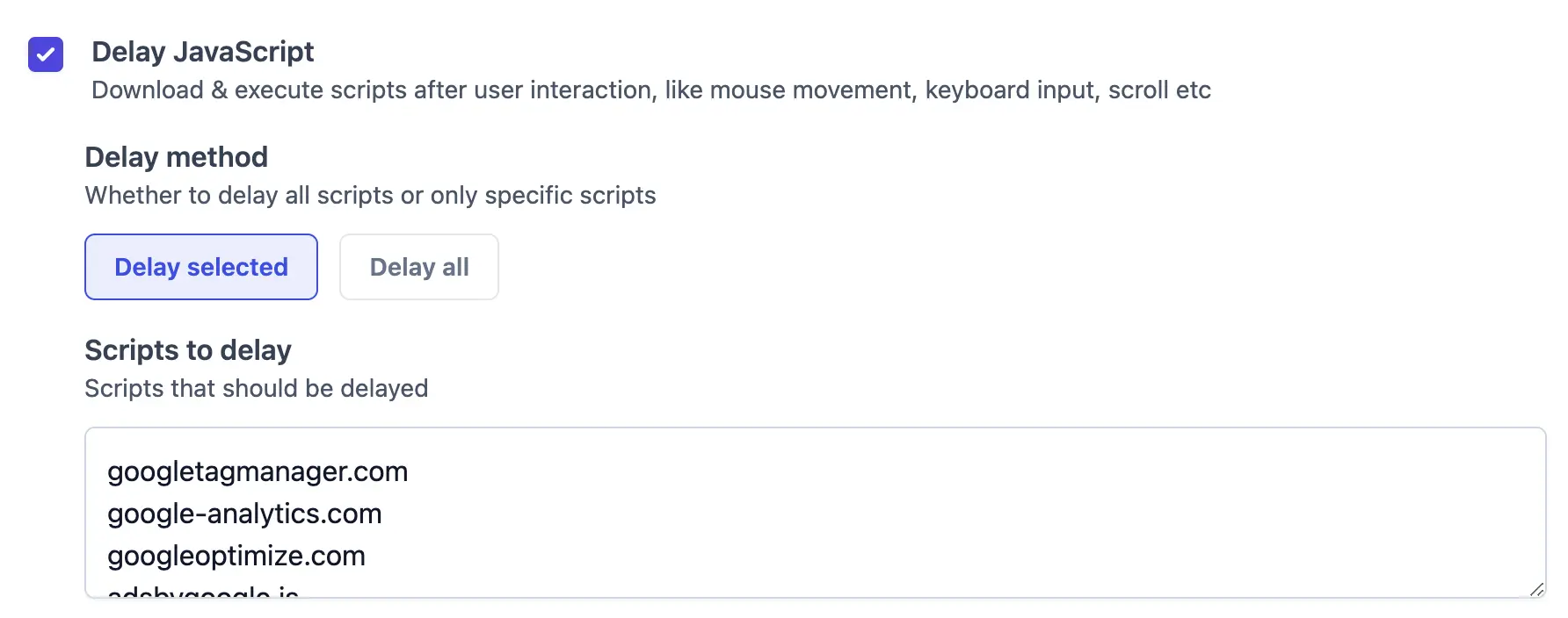 wordpress de 3. taraf uygulamalarını Js ile erteleme işlemi