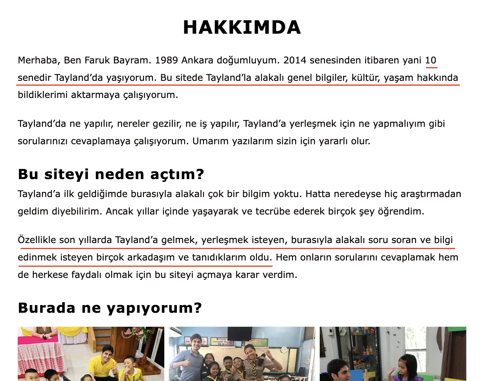 YMYL Dışı Konular İçin Uzmanlık örneği