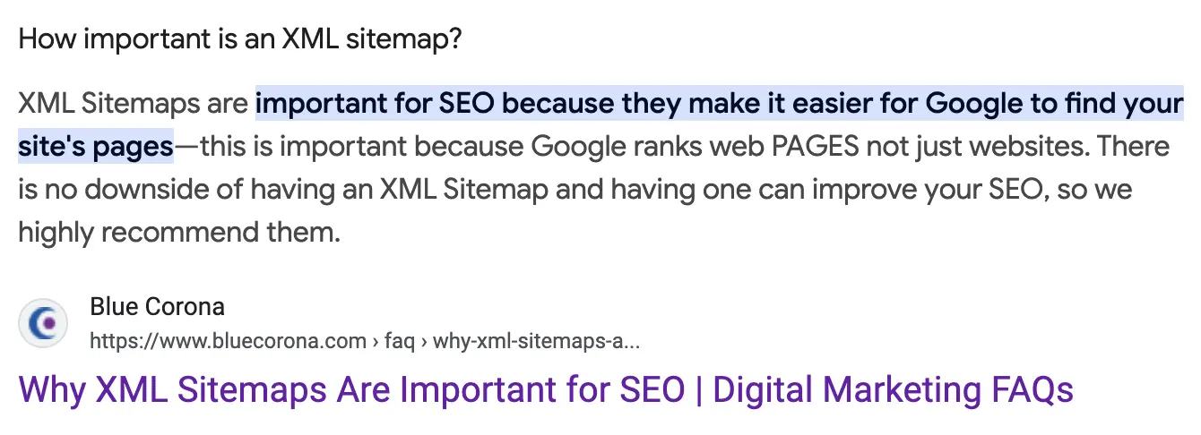 XML site haritası SEO için ne kadar önemli?