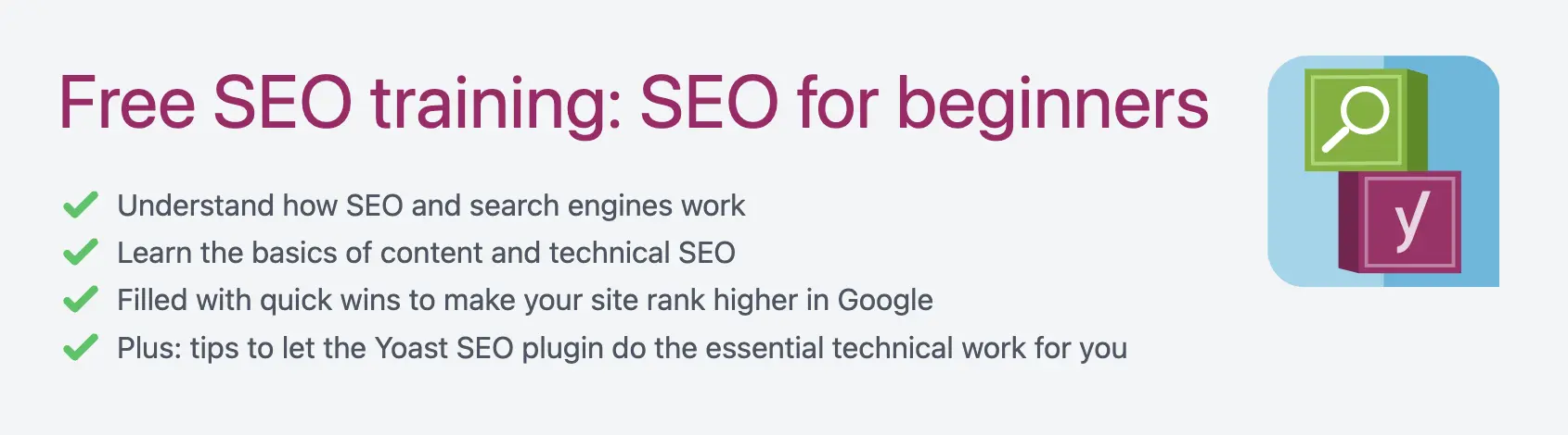 Yoast SEO Ücretsiz SEO Kursu