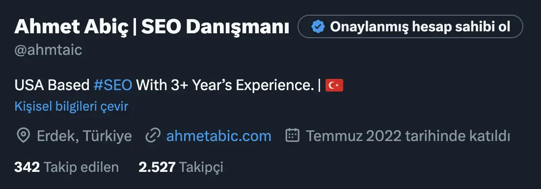 ahmet abiç twitter