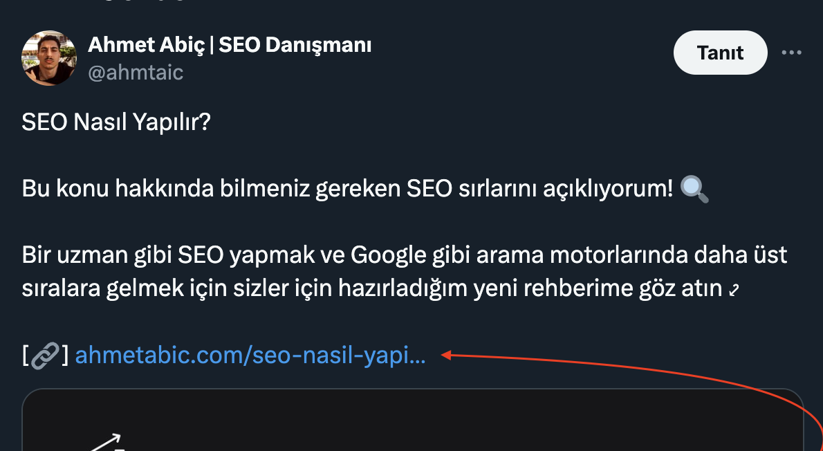 twitterdan backlink nasıl alınır
