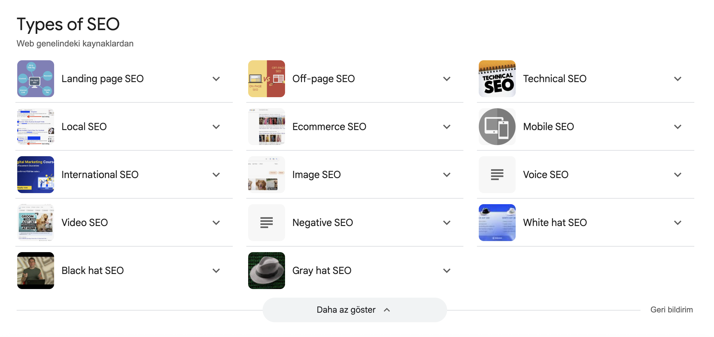 Type of SEO