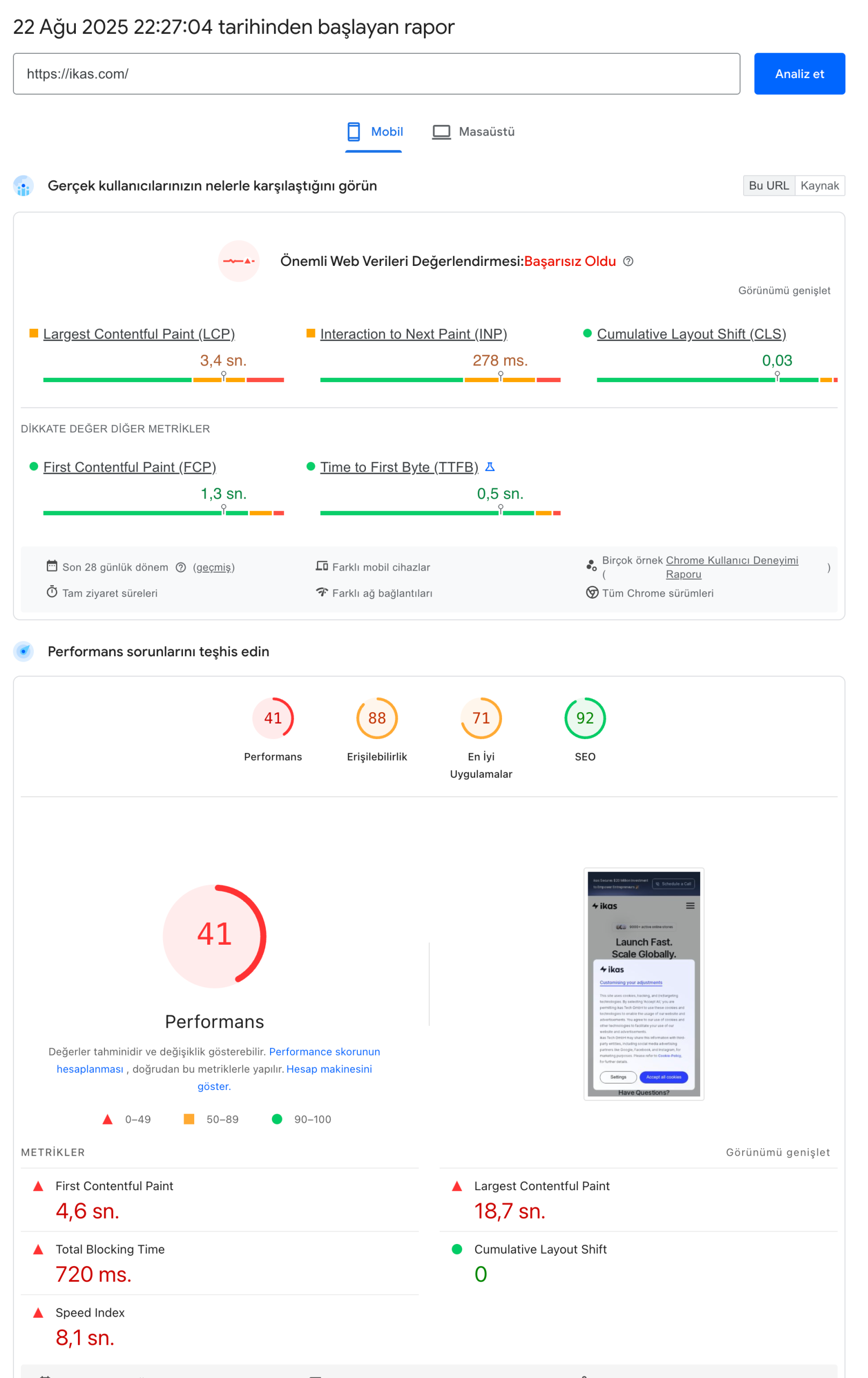 PageSpeed Insights