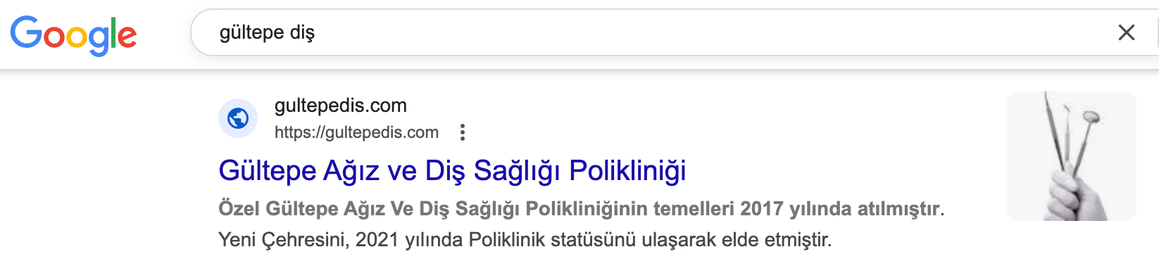 gültepe diş
