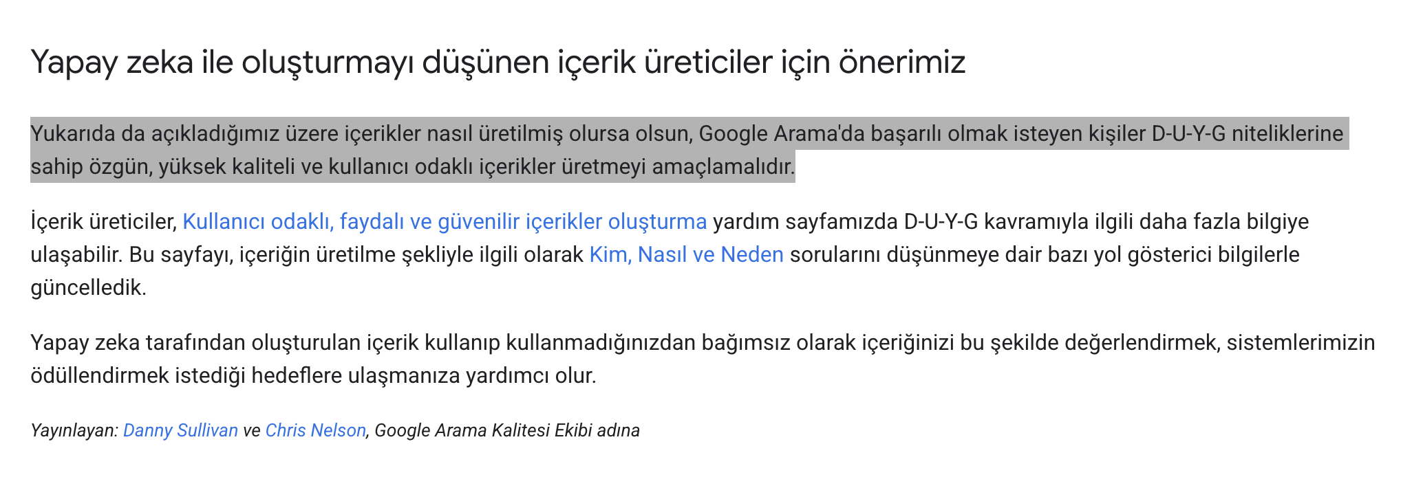 Yapay zeka ile oluşturmayı düşünen içerik üreticiler için önerimiz 